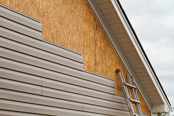 Professional Siding technician working in Malvern, PA